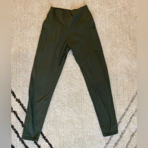 Olive Green Leggings